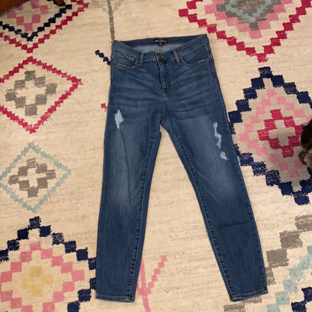 High waisted skinny Jean